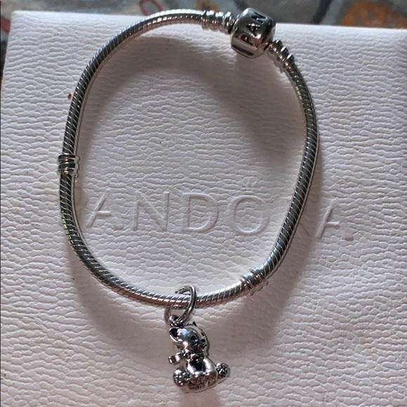 Pandora bracelet with charm - Picture 2 of 2